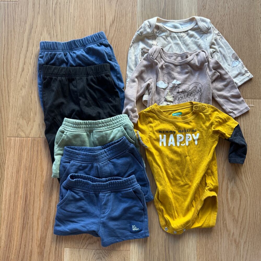 Baby Boys Clothing Bundle Size 6-9 months